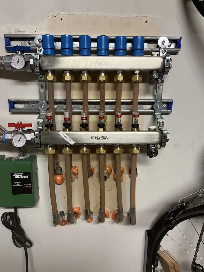 Plumber performing Leak Detection at a residential property in Argo